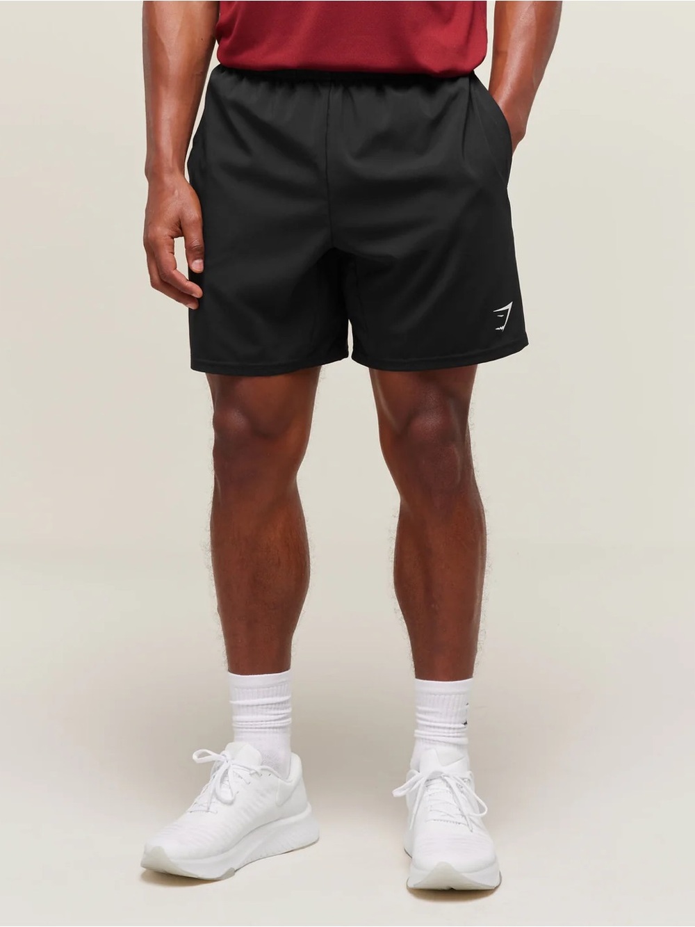 Gym shark ARRIVAL 7" SHORTS slim fit grey size L NWT
